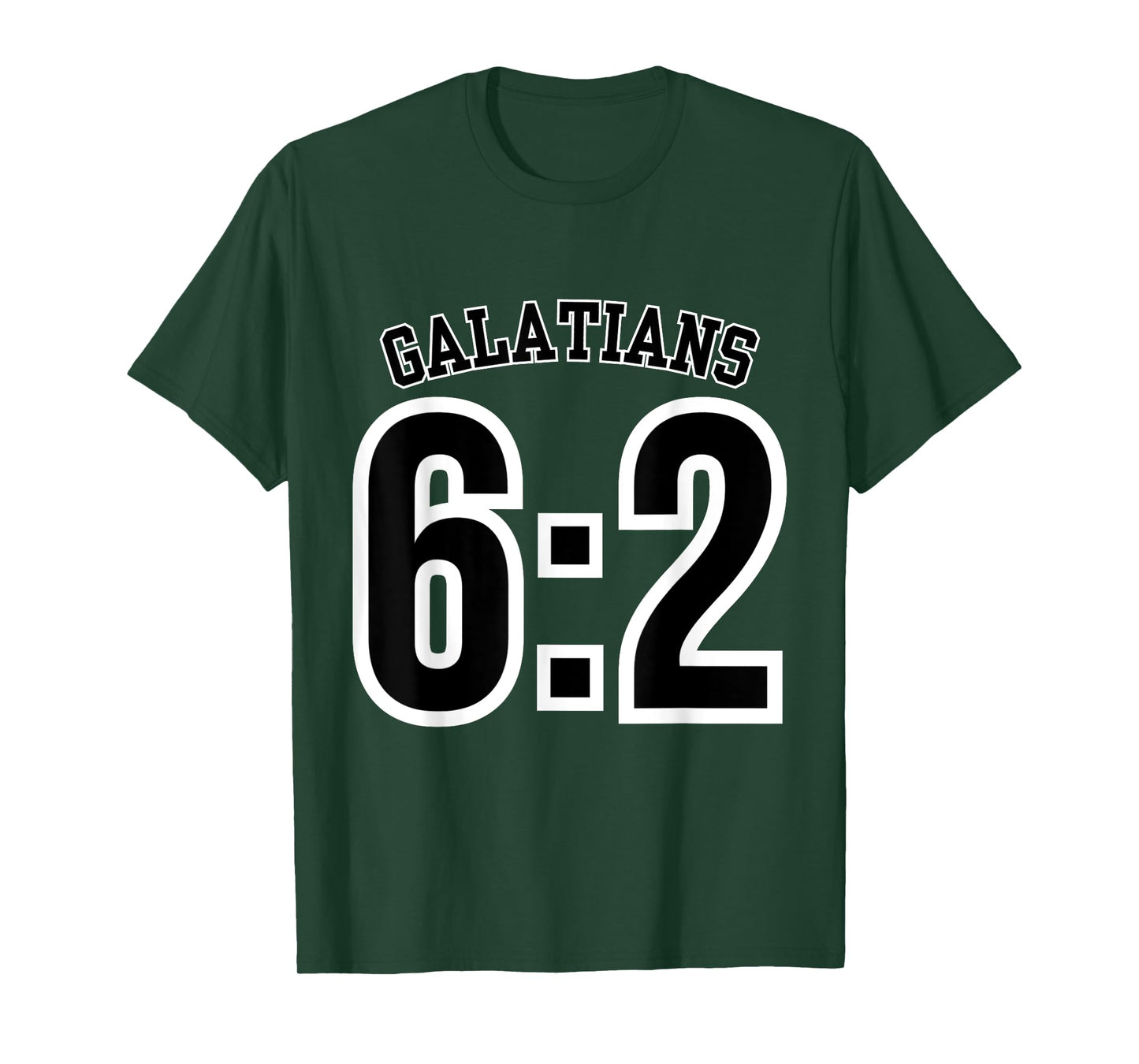 Galatians 6:2 Sports Jersey Christian Scripture Design T-Shirt