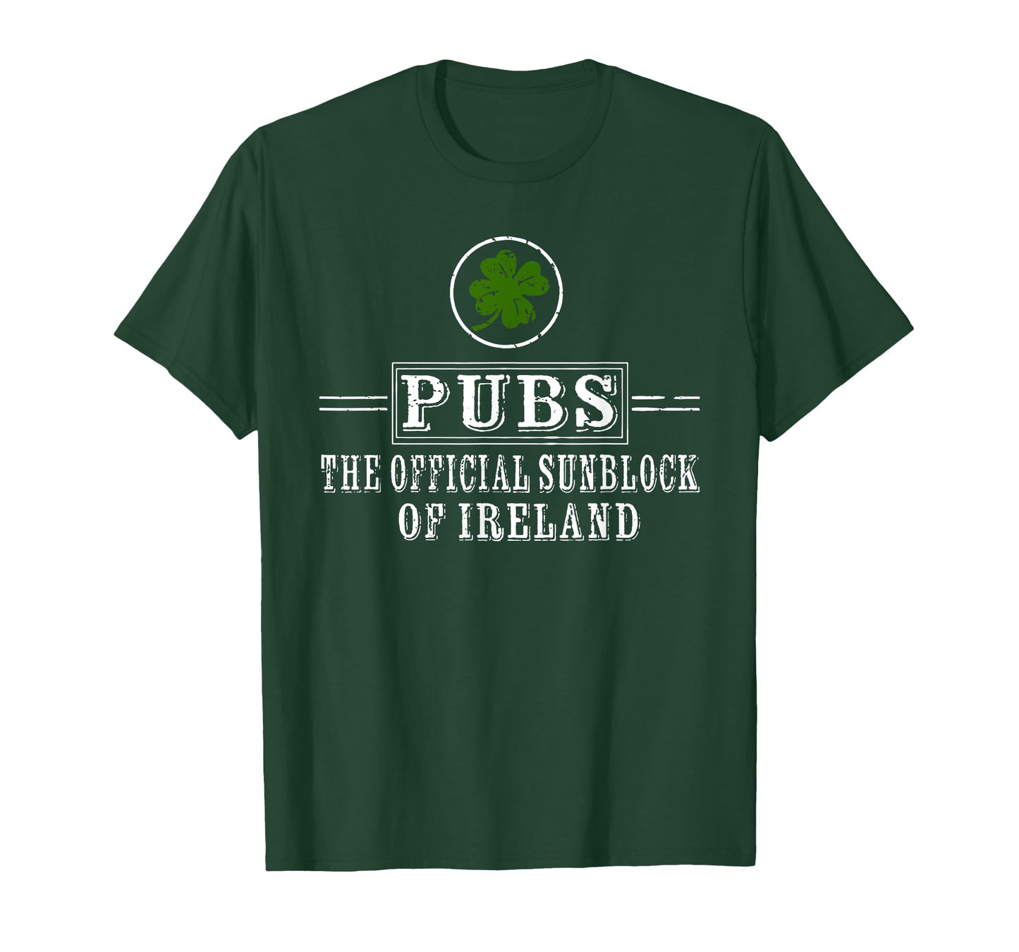 Pubs Official sunblock of ireland T-Shirt