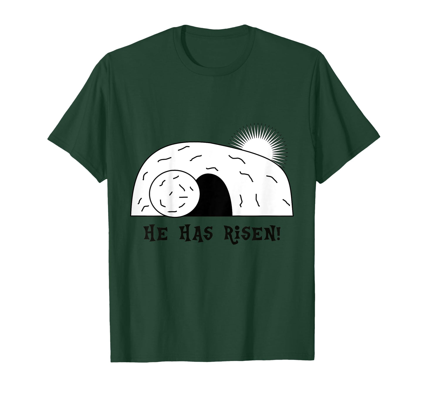He Has Risen Jesus Christ Easter T-shirt Boys Girls Child T-Shirt