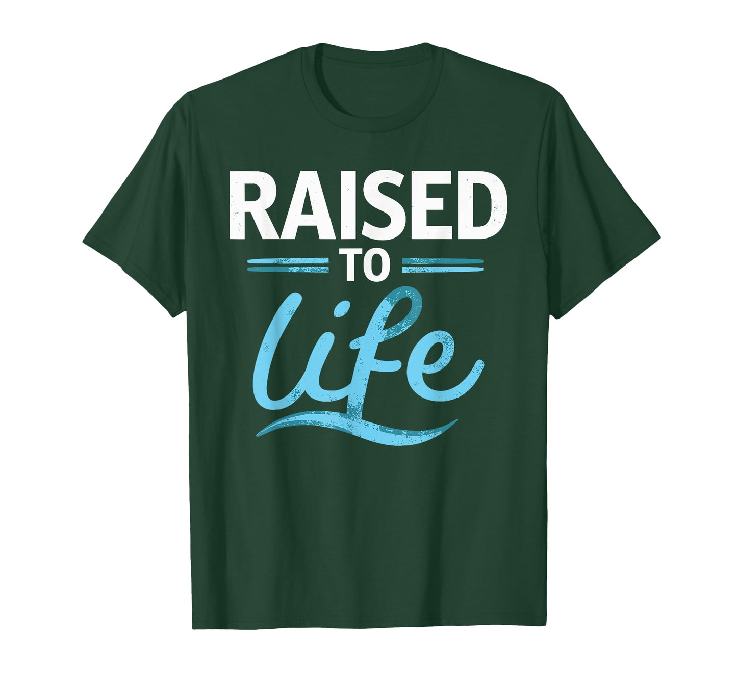 Raised To Life Shirt Baptism Shirt Jesus God Christian T-Shirt