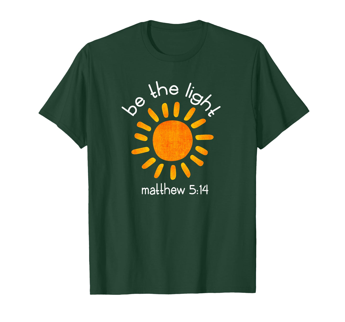 Christian Be The Light Bible Scripture Faith Quote Gifts T-Shirt
