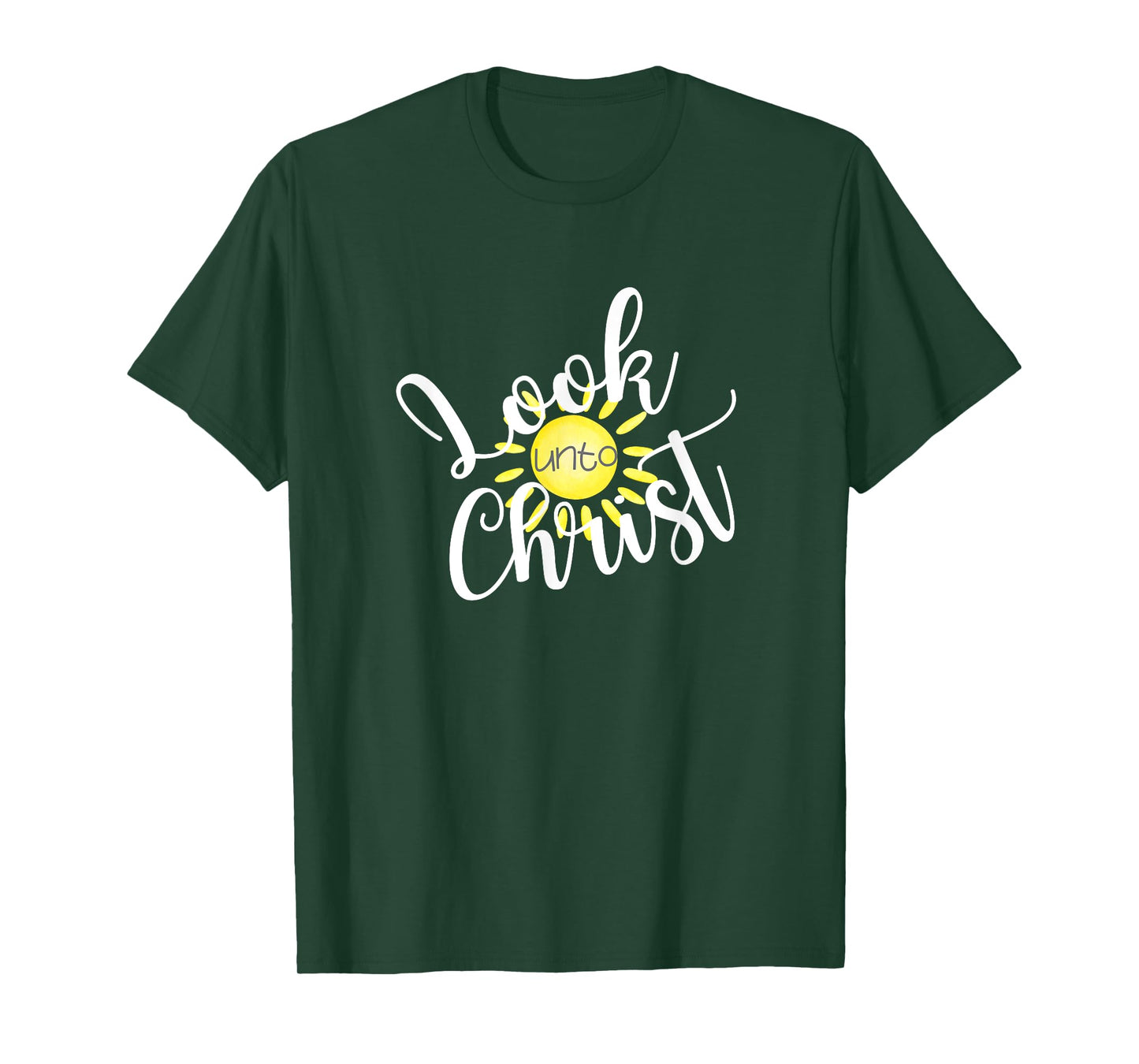 Look Unto Christ with sun 2025 FSY LDS Youth Theme Christian T-Shirt