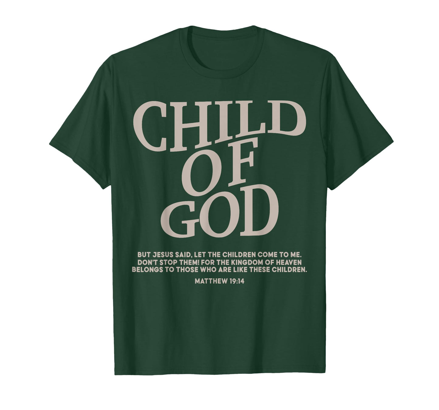 Toddler Boy Child Of God Christian Jesus Son Sister Brother T-Shirt