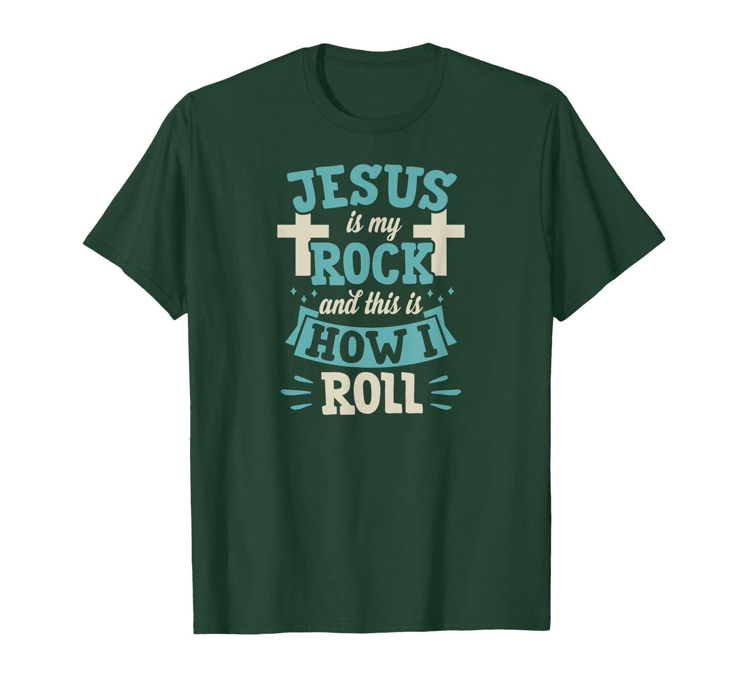 Jesus Is My Rock - Funny Christian Youth Pastor Humor T-Shirt