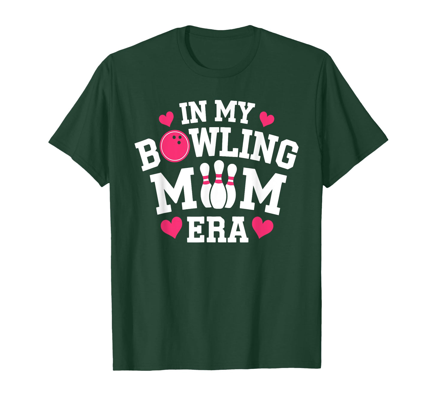 In My Bowling Mom Era Funny Bowling for Moms T-Shirt