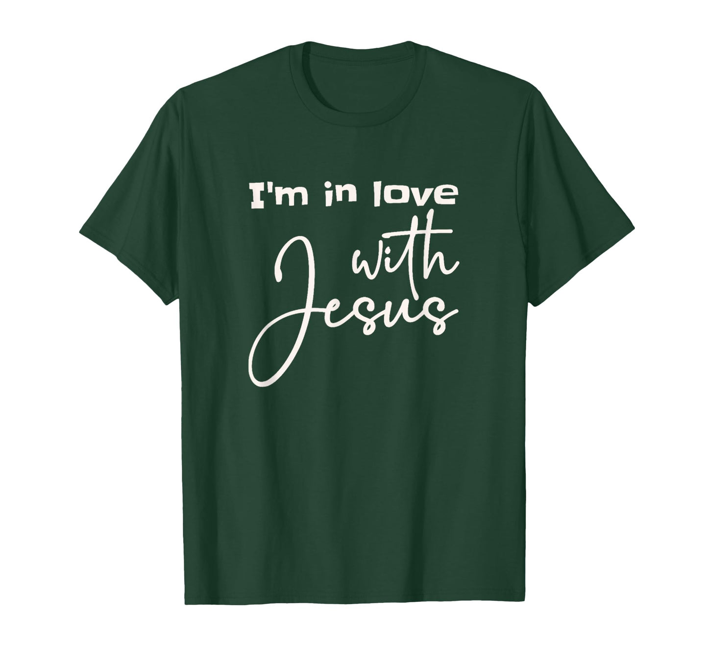 Christian I'm In Love With Jesus Faith God Bible T-Shirt
