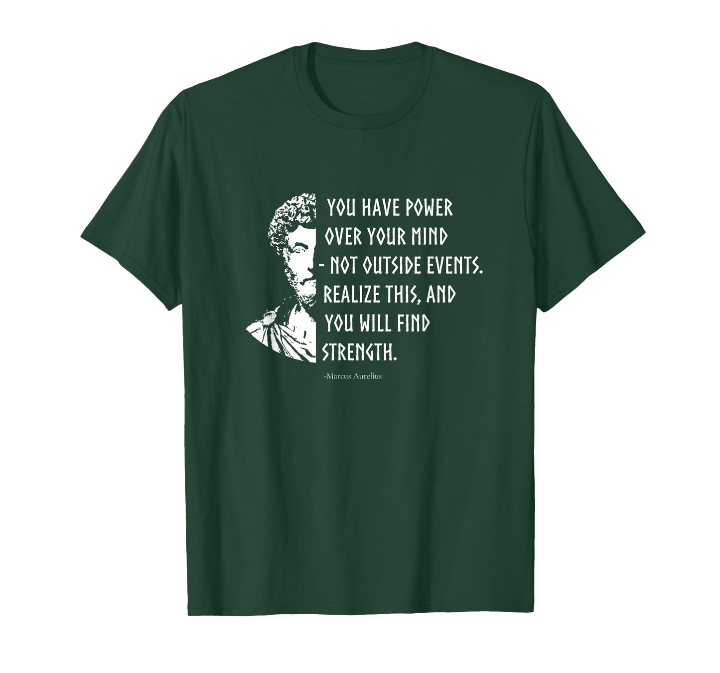 Stoicism Stoic Philosophy Quotes Marcus Aurelius T-Shirt