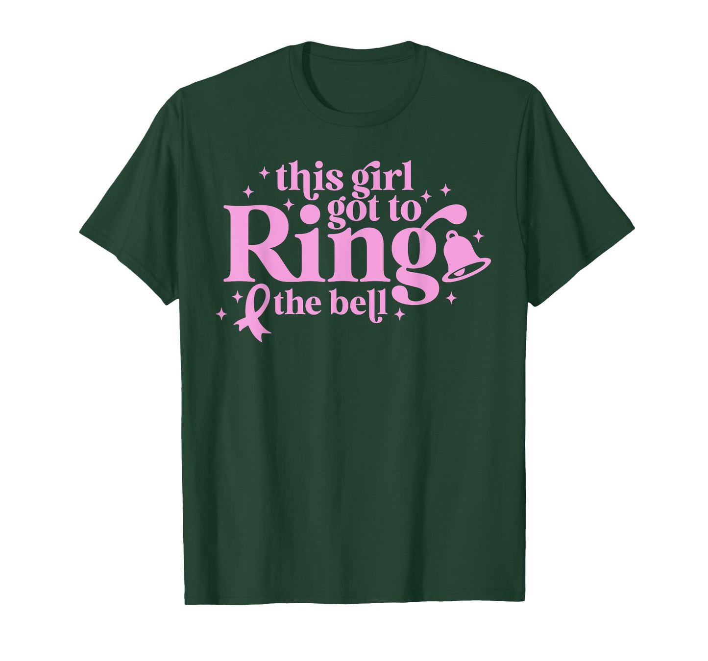 This Girl Got to Ring the Bell End of Chemo Breast Cancer T-Shirt
