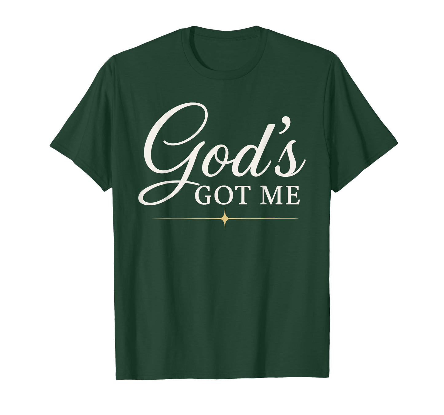 God's Got Me T Shirt Inspirational Faith Based Style T-Shirt