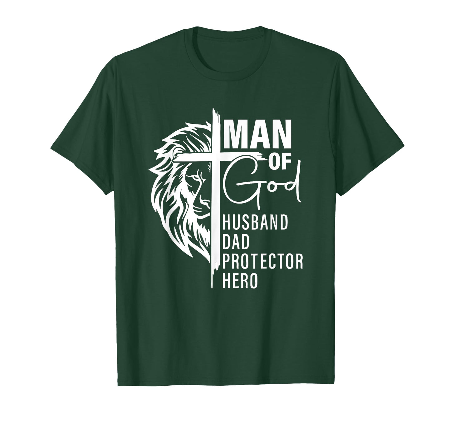 Man of God, Man of Faith, Christian Husband, Religious T-Shirt