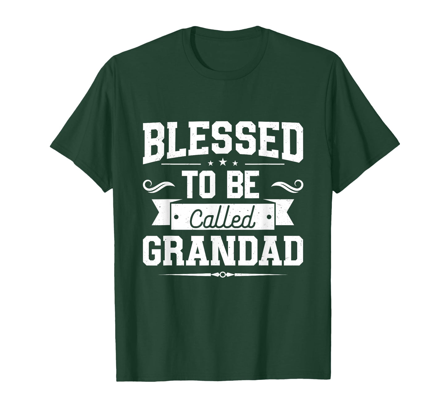 Blessed To Be Called Grandad Gifts For Father's Day Dad Men T-Shirt