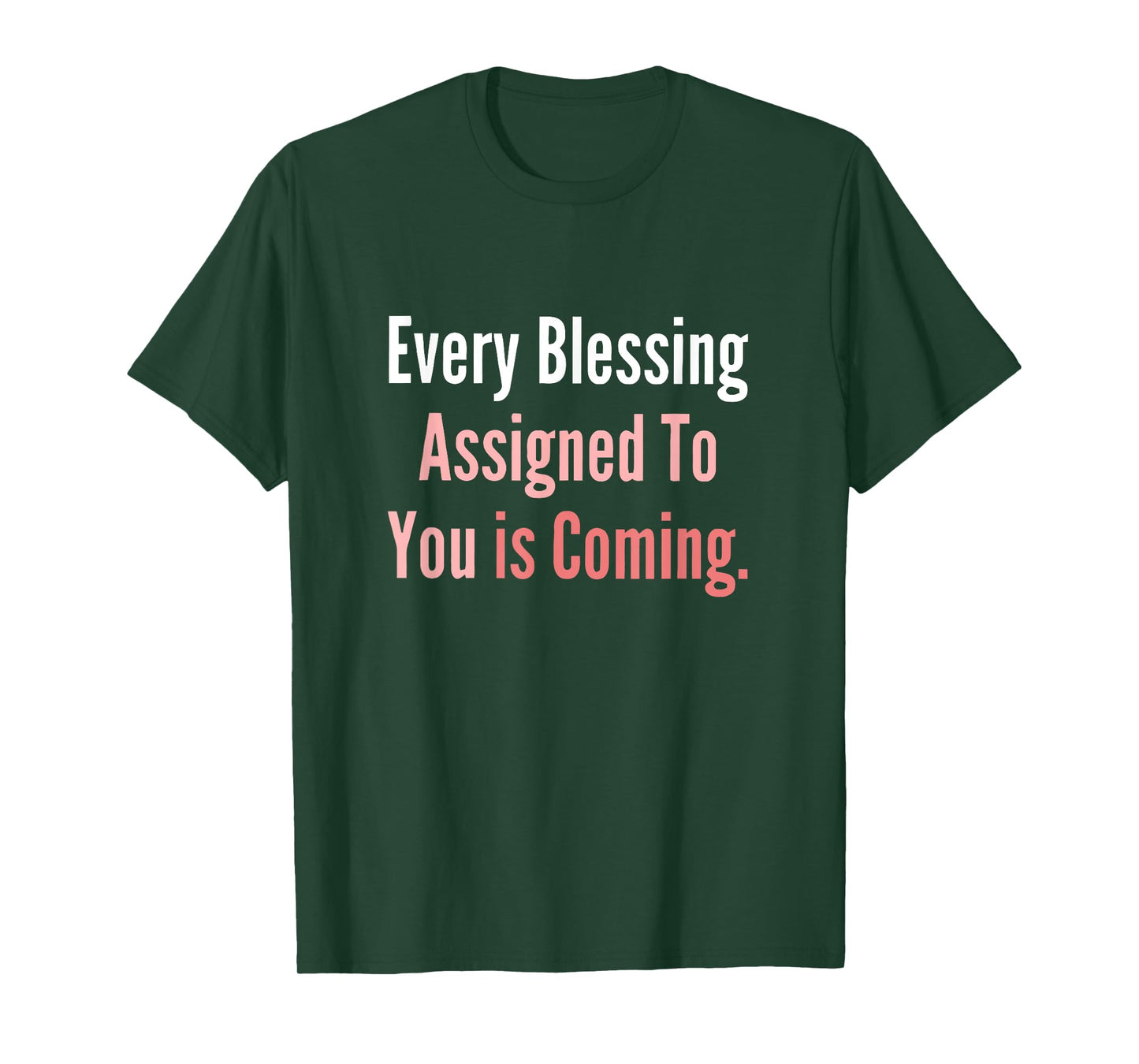 Every Assigned Blessing to You is Coming T-Shirt