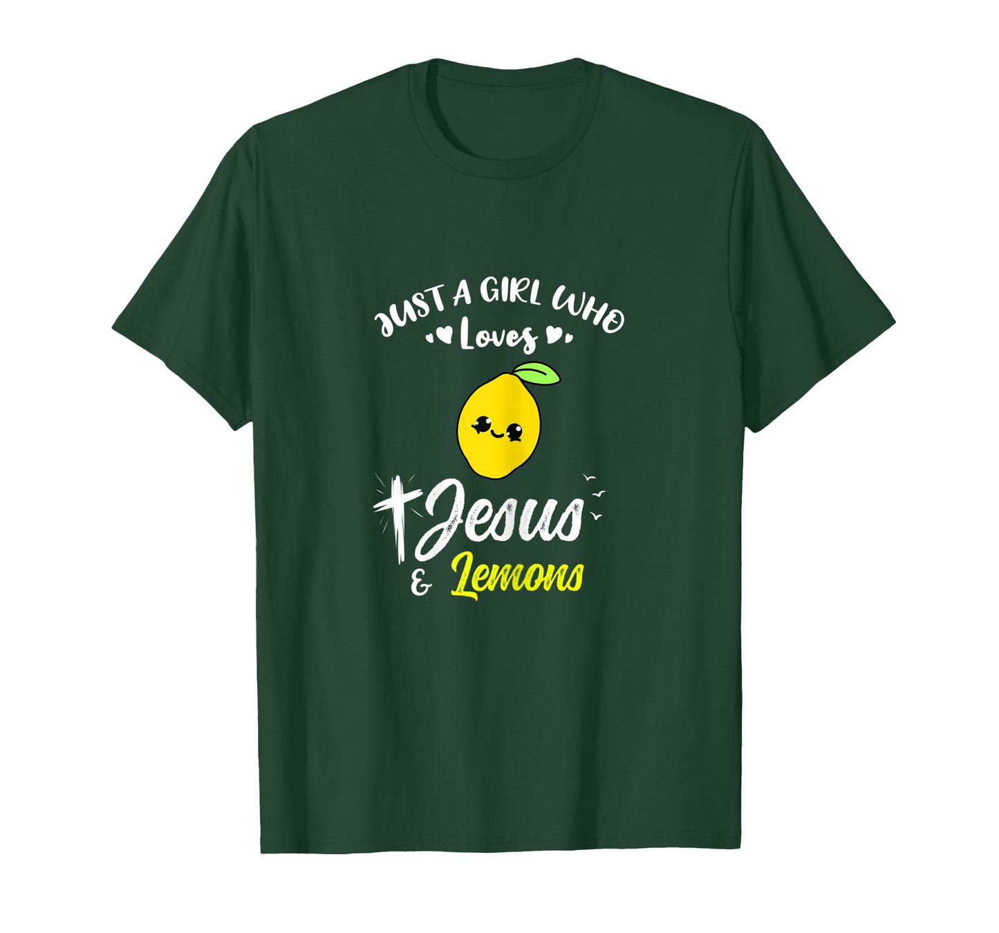 Just A Girl Who Loves Jesus And Lemons T-Shirt