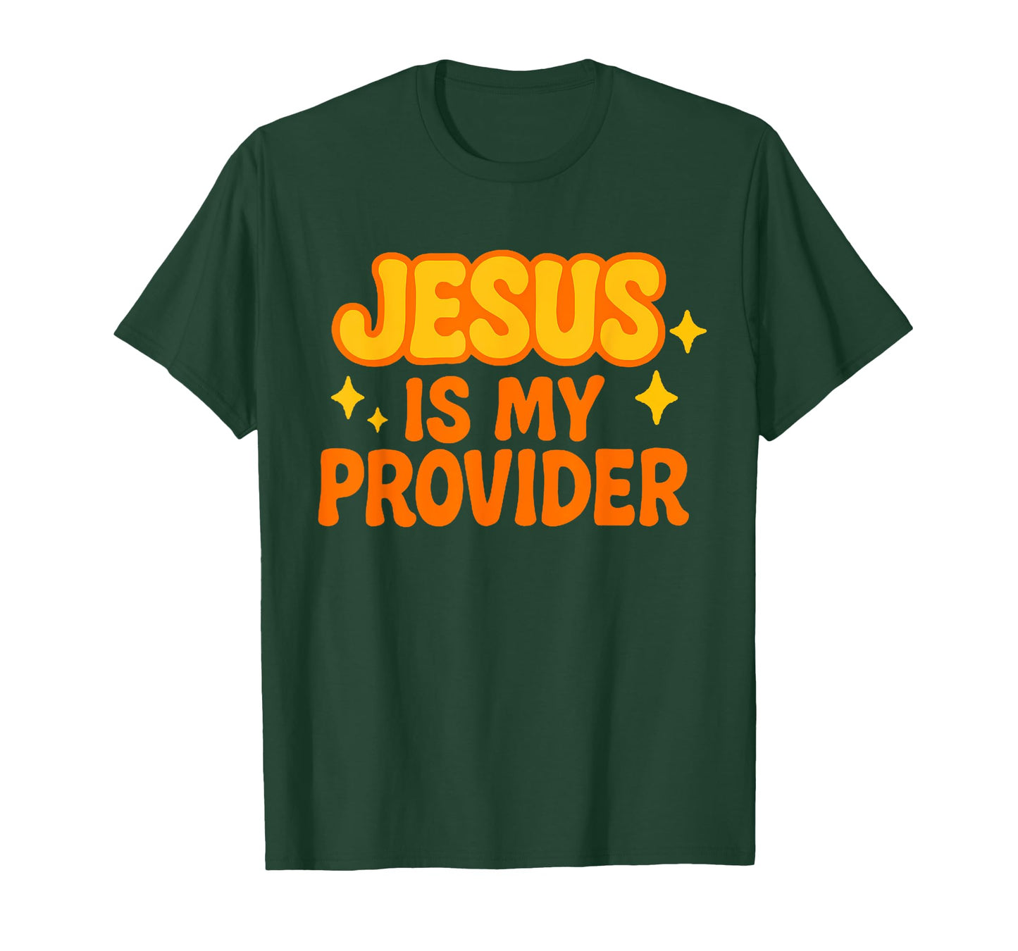 Funny Jesus Is My Provider Bible Verse Fun Christian T-Shirt