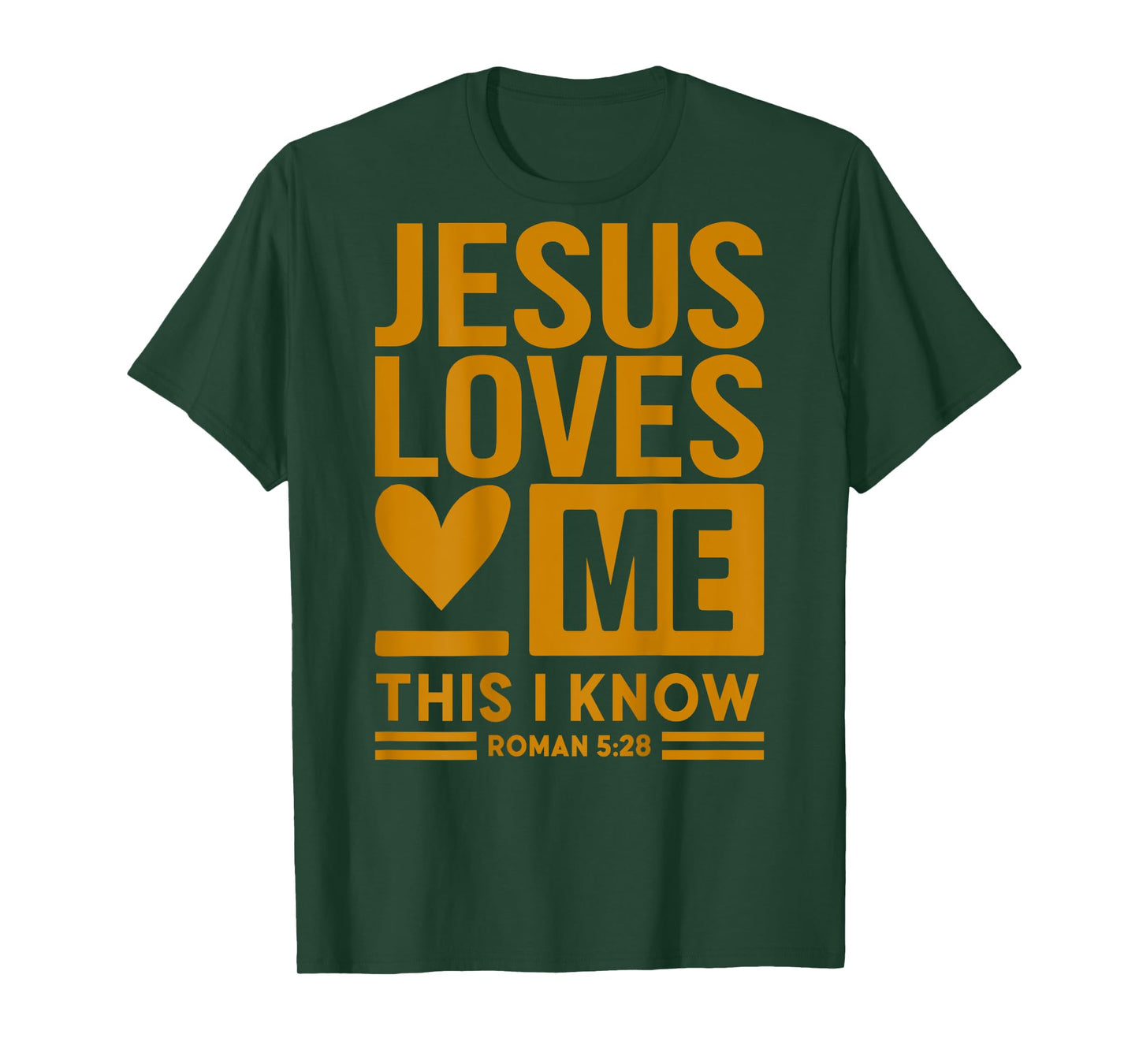 Toddler Jesus Loves Me This I Know Christian God Son Sister T-Shirt
