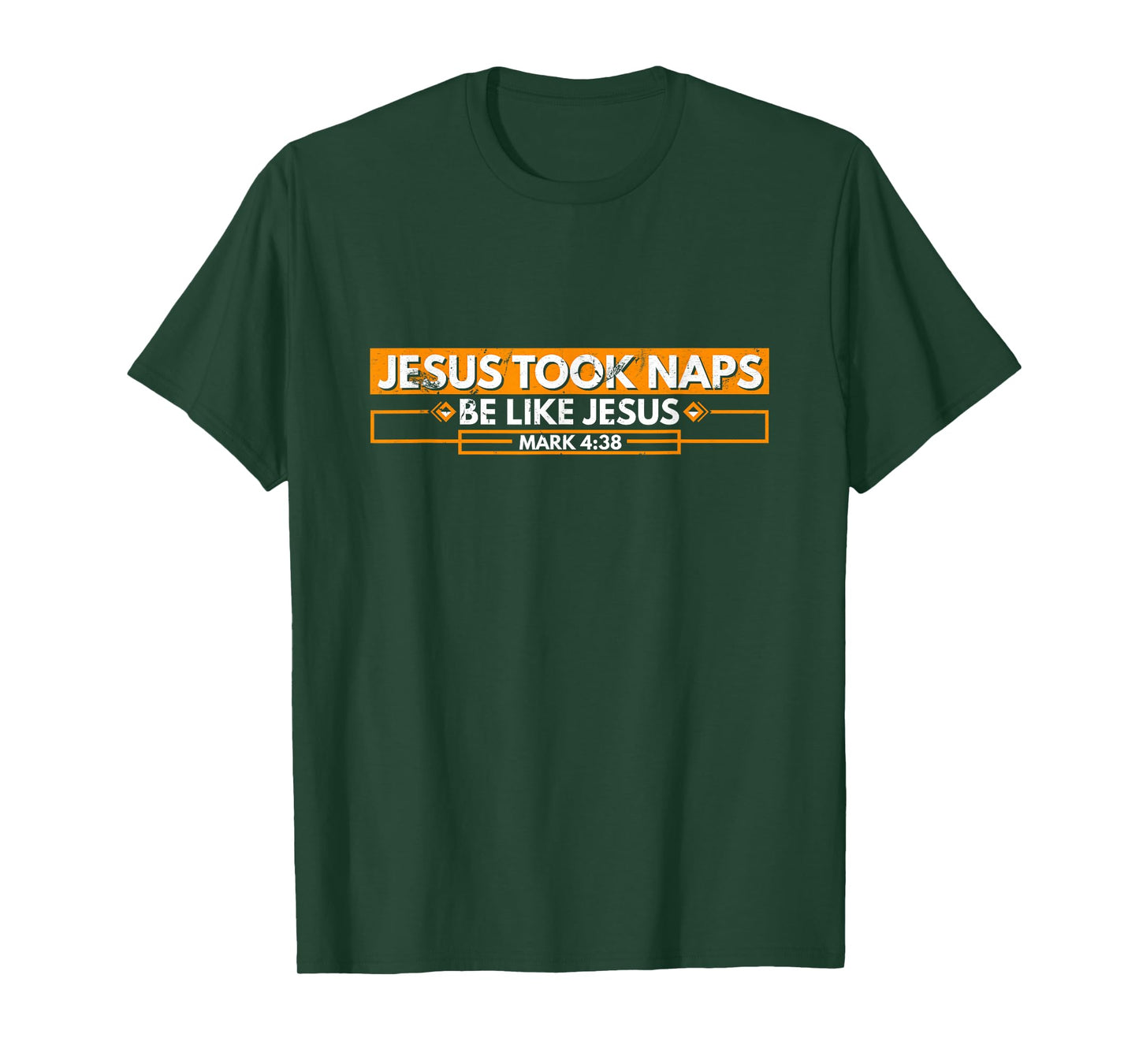 Jesus Took Naps Be Like Jesus Mark 4:38 Funny Christian T-Shirt