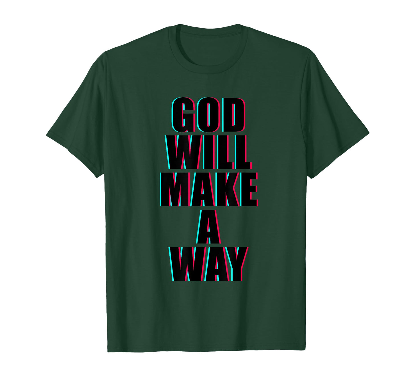 GOD Will Make A Way – Christian Faith Inspirational T-Shirt