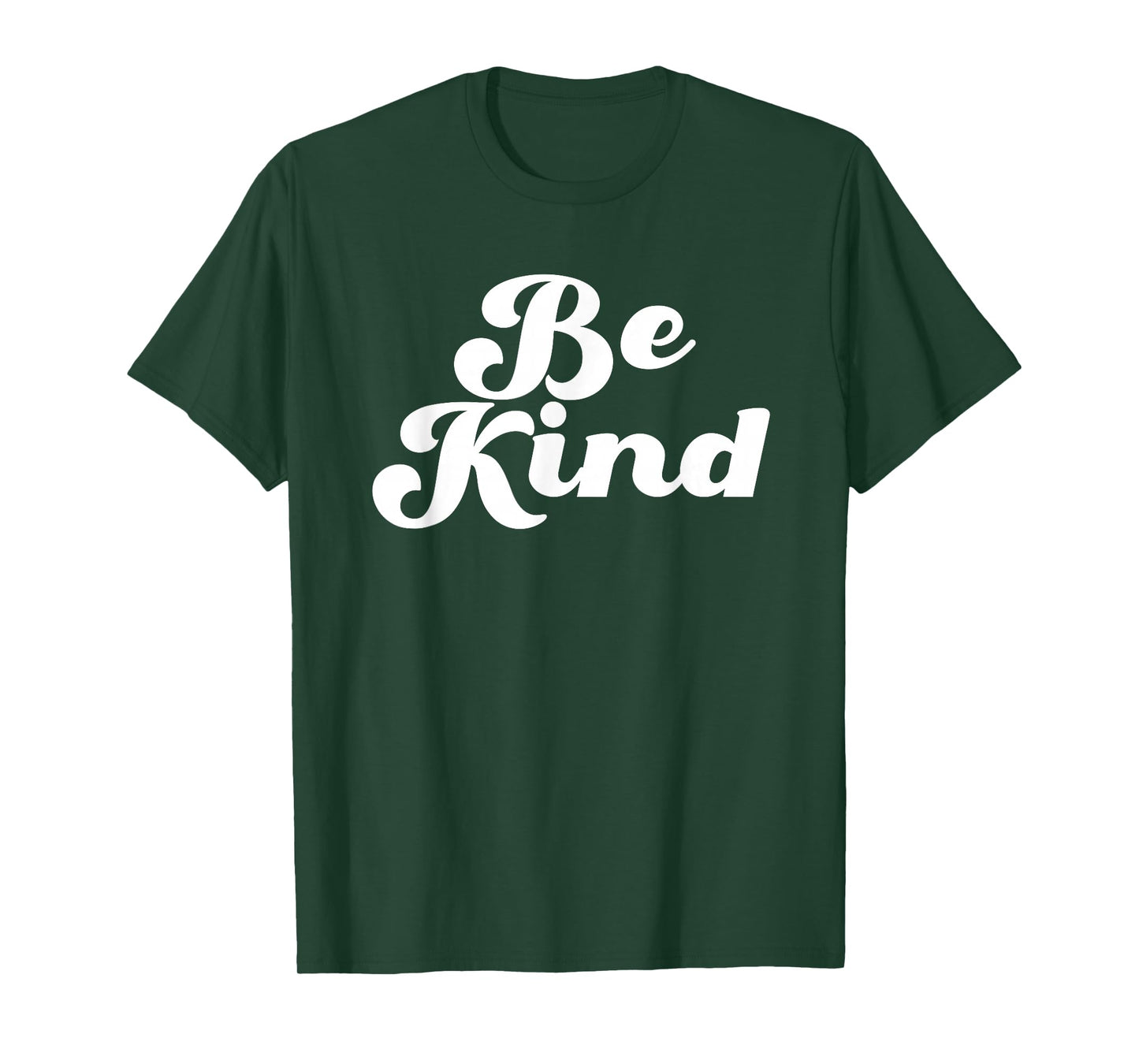 Be Kind Groovy Retro Positive Quote Design T-Shirt