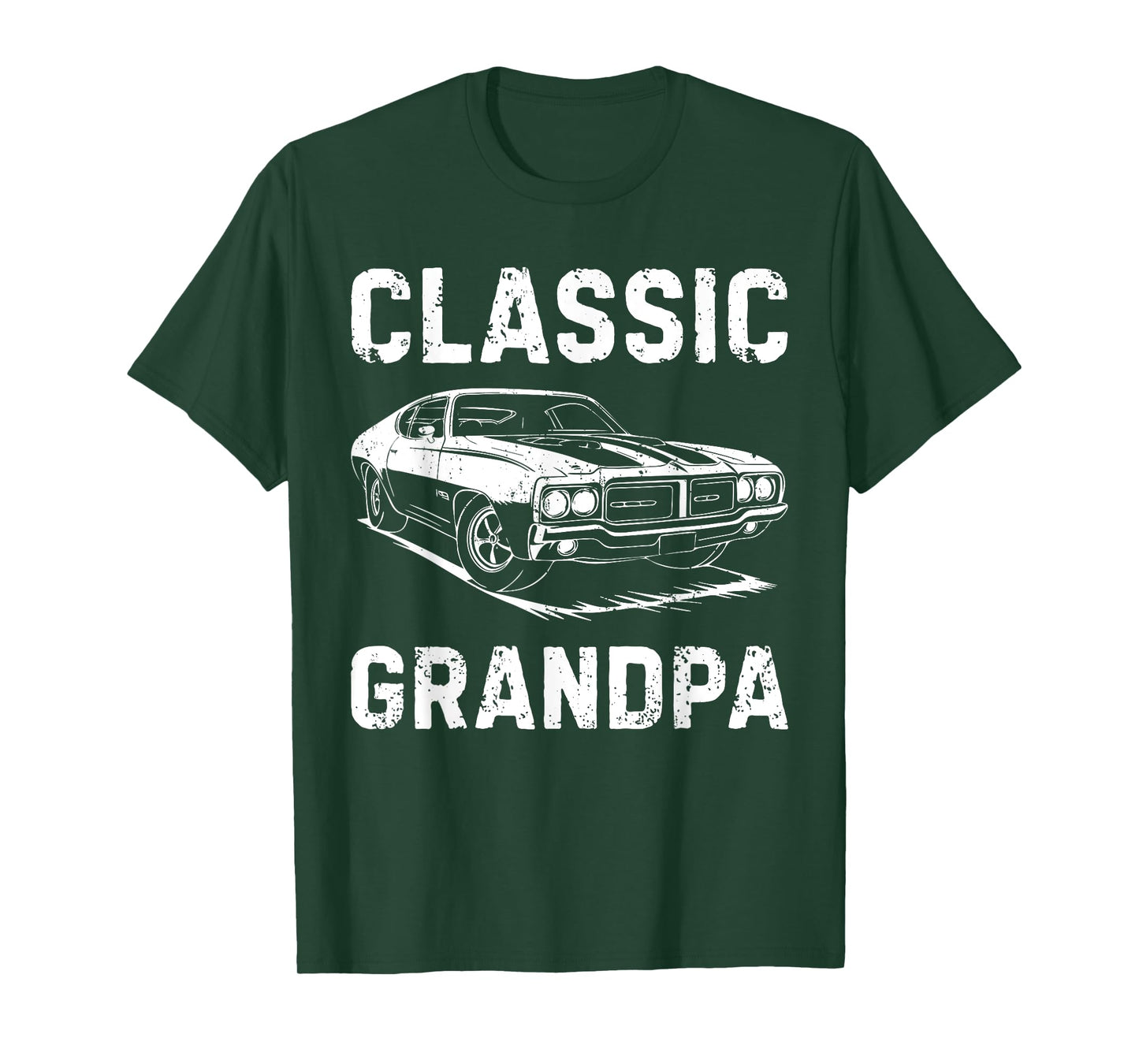 Classic Grandpa Shirt Funny Men Old Classic Car Lover T-Shirt