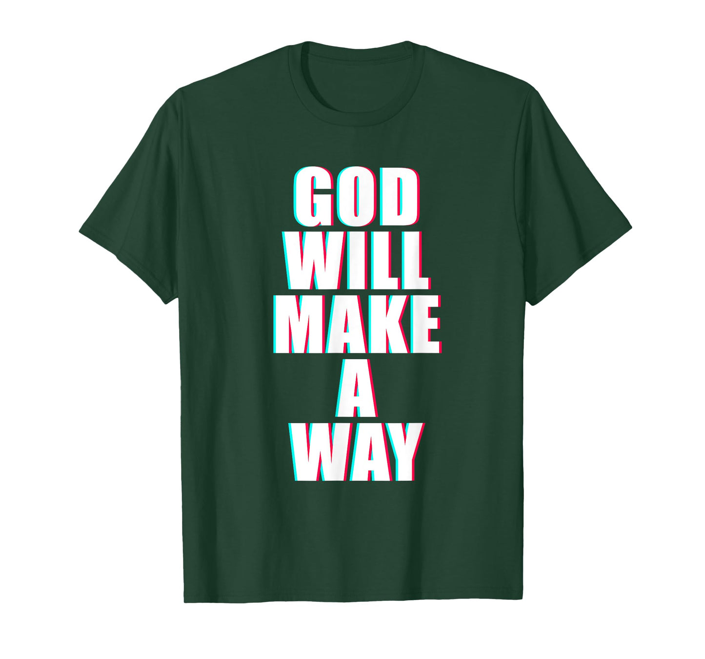 GOD Will Make A Way – Christian Faith Inspirational T-Shirt