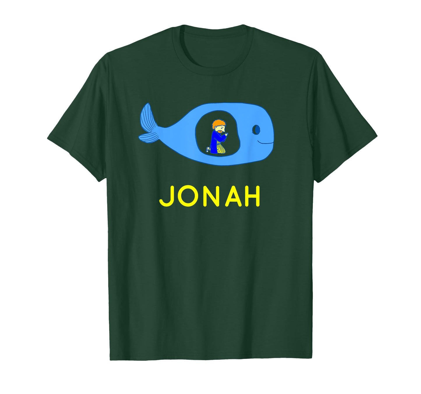 Jonah - Whale Bible Story T-Shirt