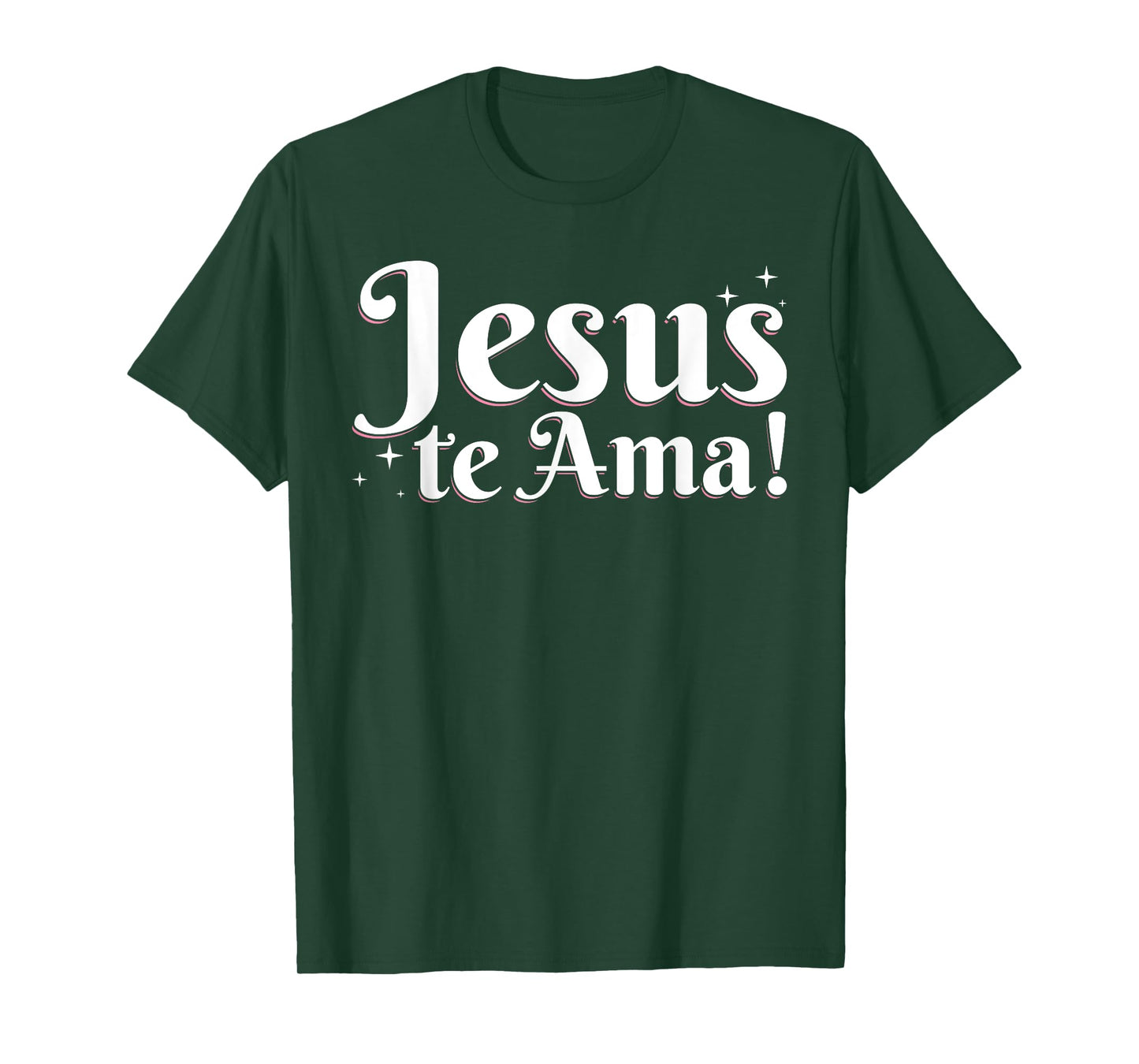Camisetas Cristianas En Espanol Frases Biblia Jesús Te Ama T-Shirt
