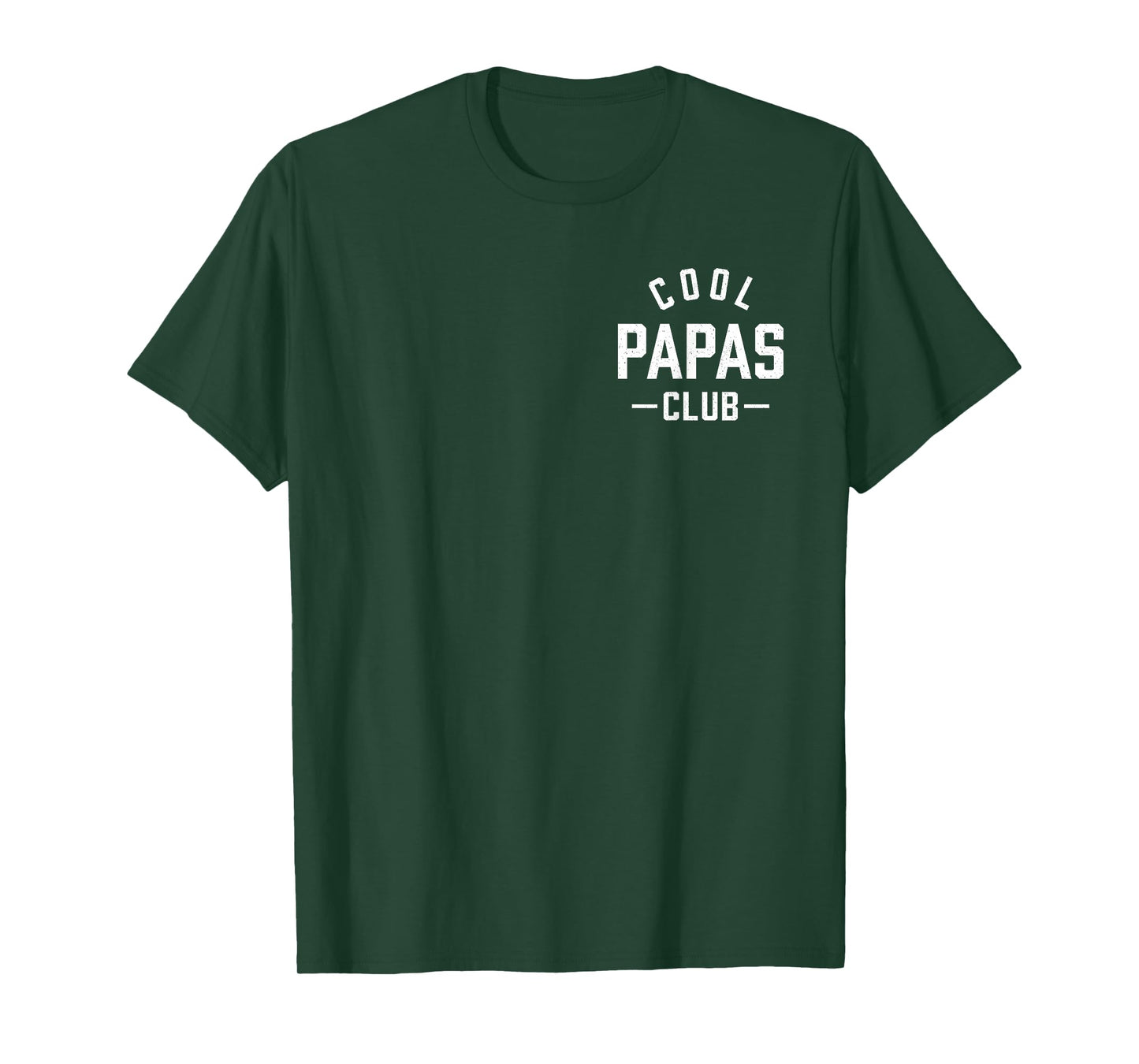 Pocket Cool Papas Club Best Papa Ever Retro Father's Day T-Shirt