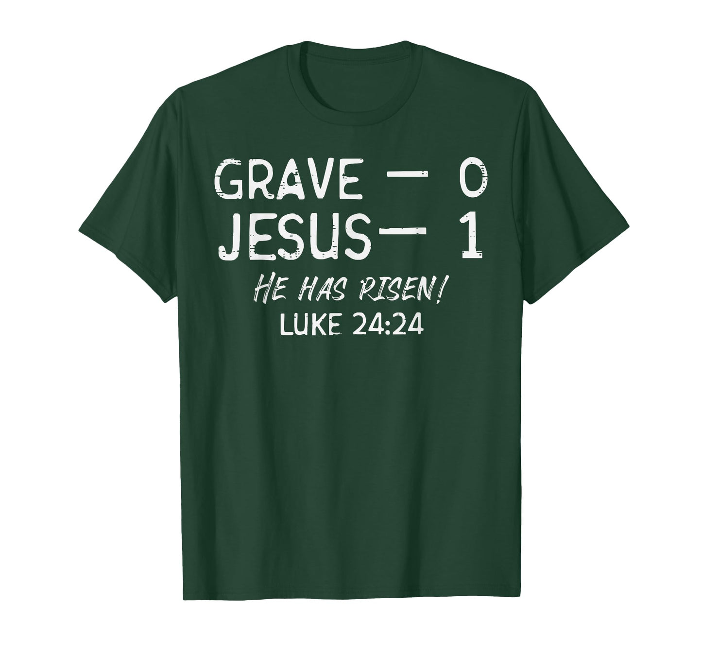 Grave 0 Jesus 1 He Has Risen Jesus Religious Easter Christ T-Shirt