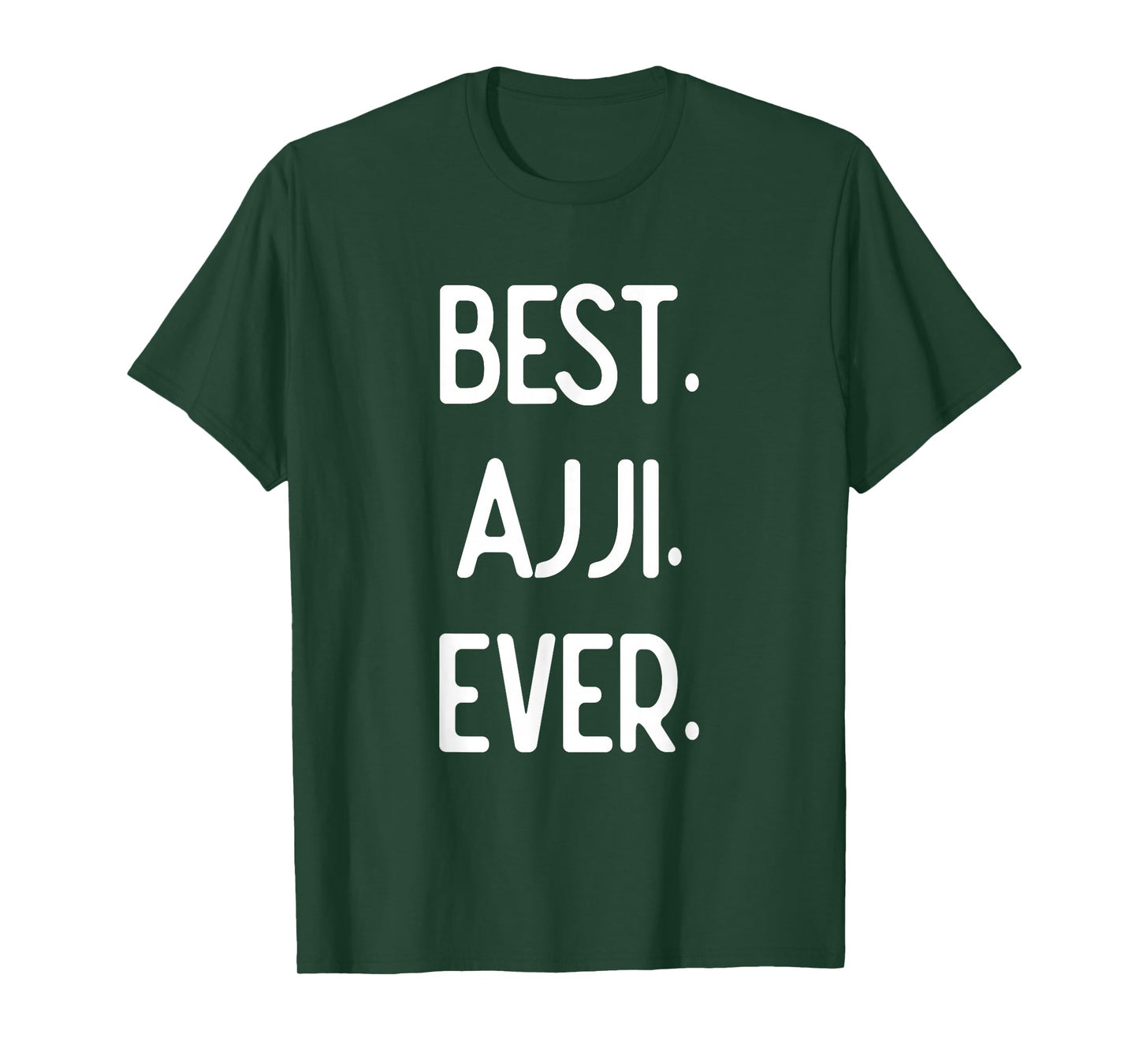 Best Ajji Ever Grandparents T-Shirt