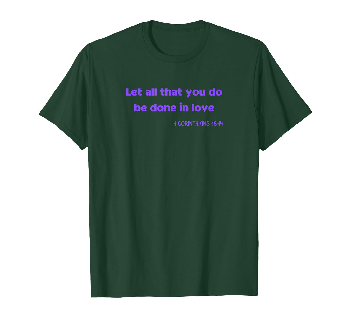 Christian Faith Based Motivational Bible Verse T-Shirt
