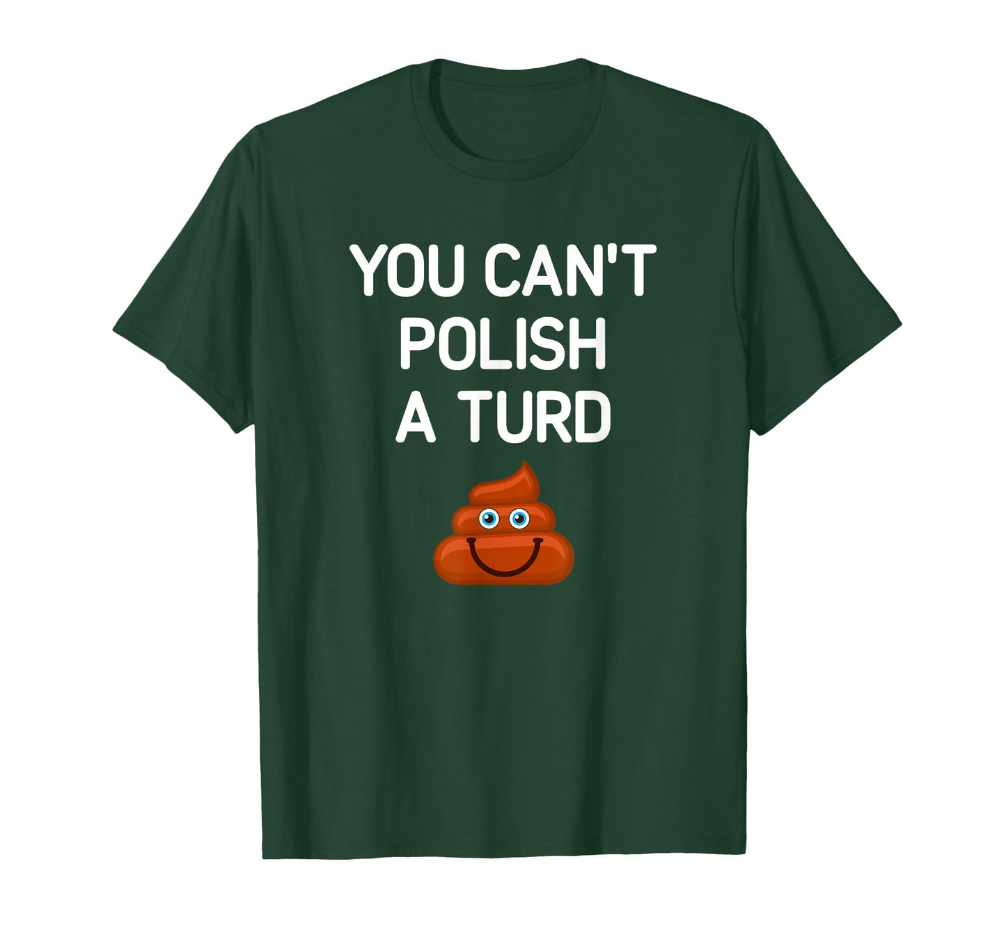 You Can't Polish A Turd, Funny, Jokes, Sarcastic T-Shirt