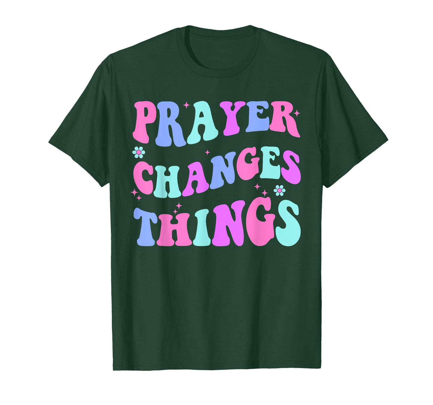 Prayer Changes Things Christian-Shirt Jesus Girl Toddler T-Shirt