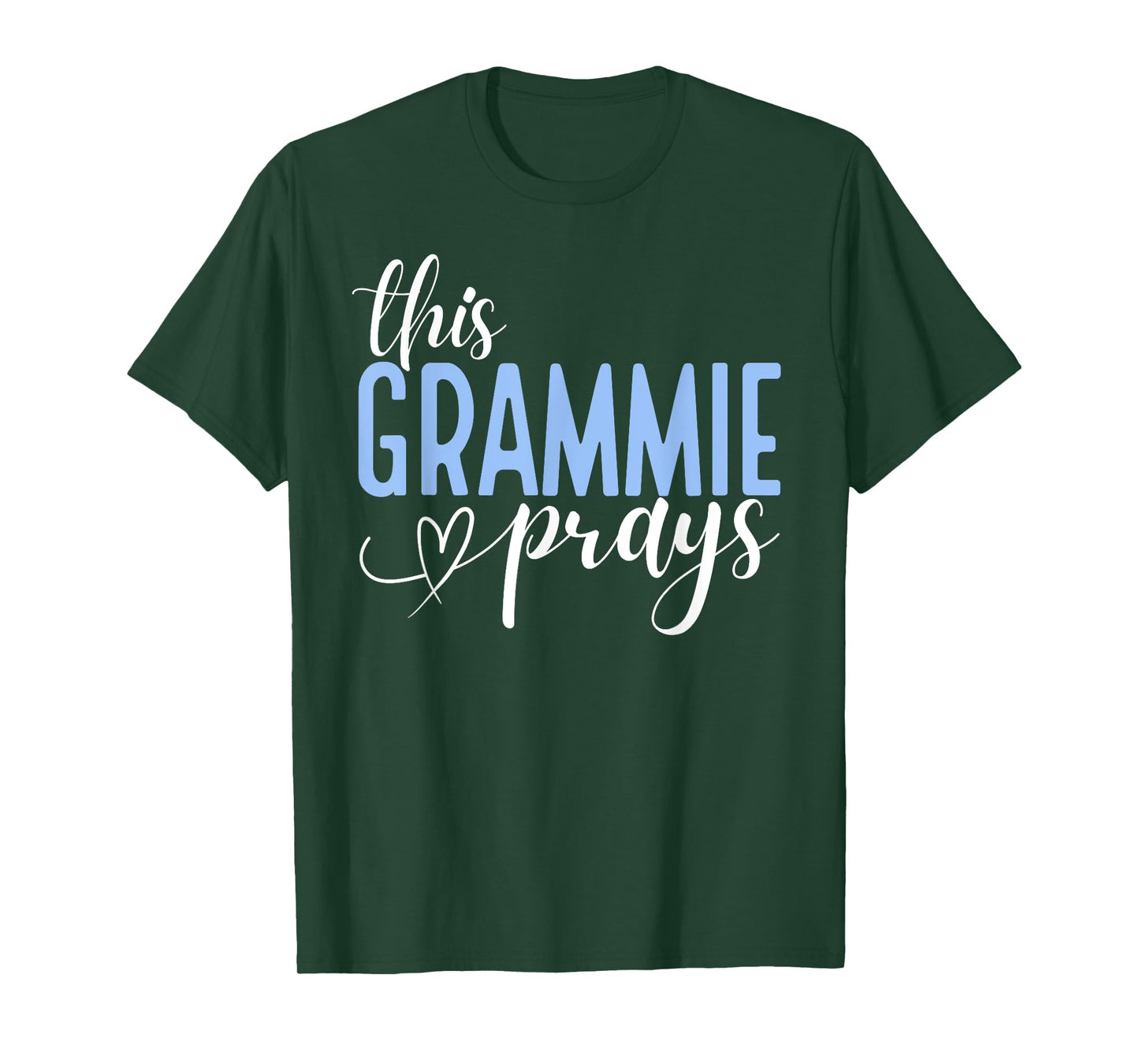 This Grammie Prays Perfect Christian Grandma T-Shirt