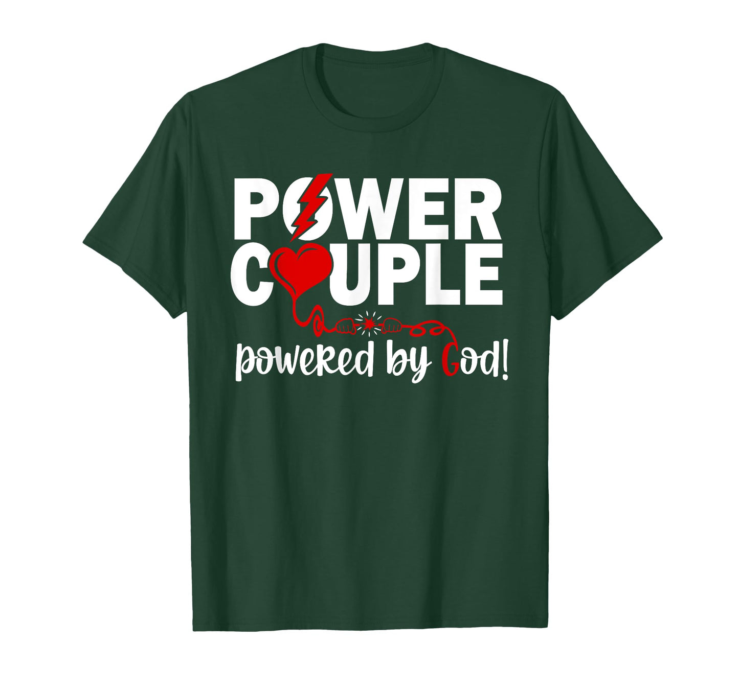 Christian Power Couple Christian Faith T-Shirt
