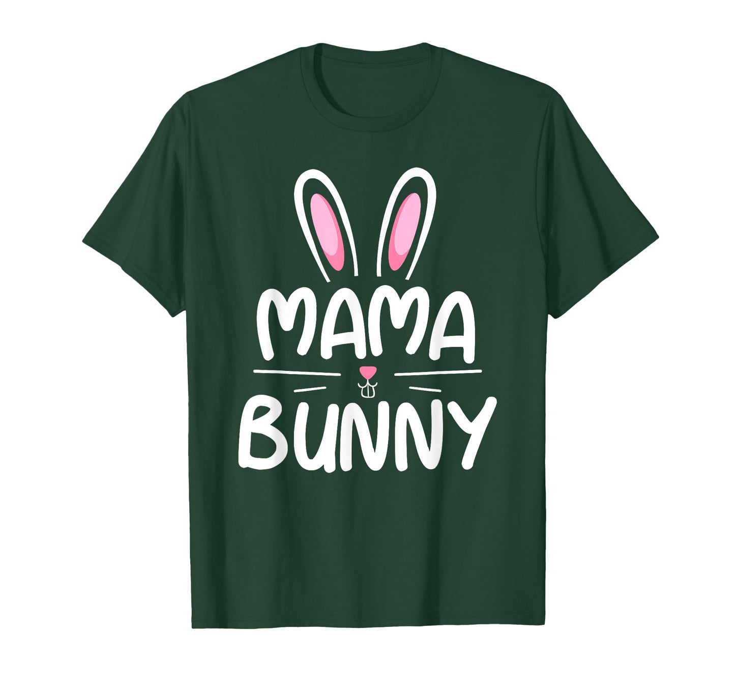 Mama Bunny T-Shirt Matching Family Easter Shirt Mom Gift T-Shirt