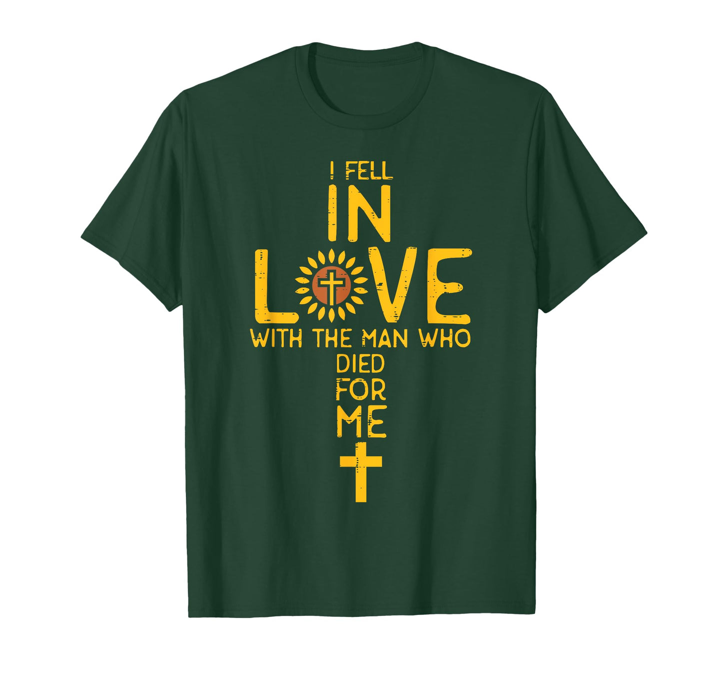 In Love With The Man Who Died For Me Christian Men Women T-Shirt