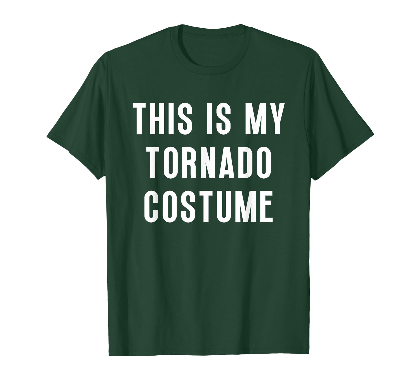 This Is My Tornado Halloween Costume Funny Easy T-Shirt