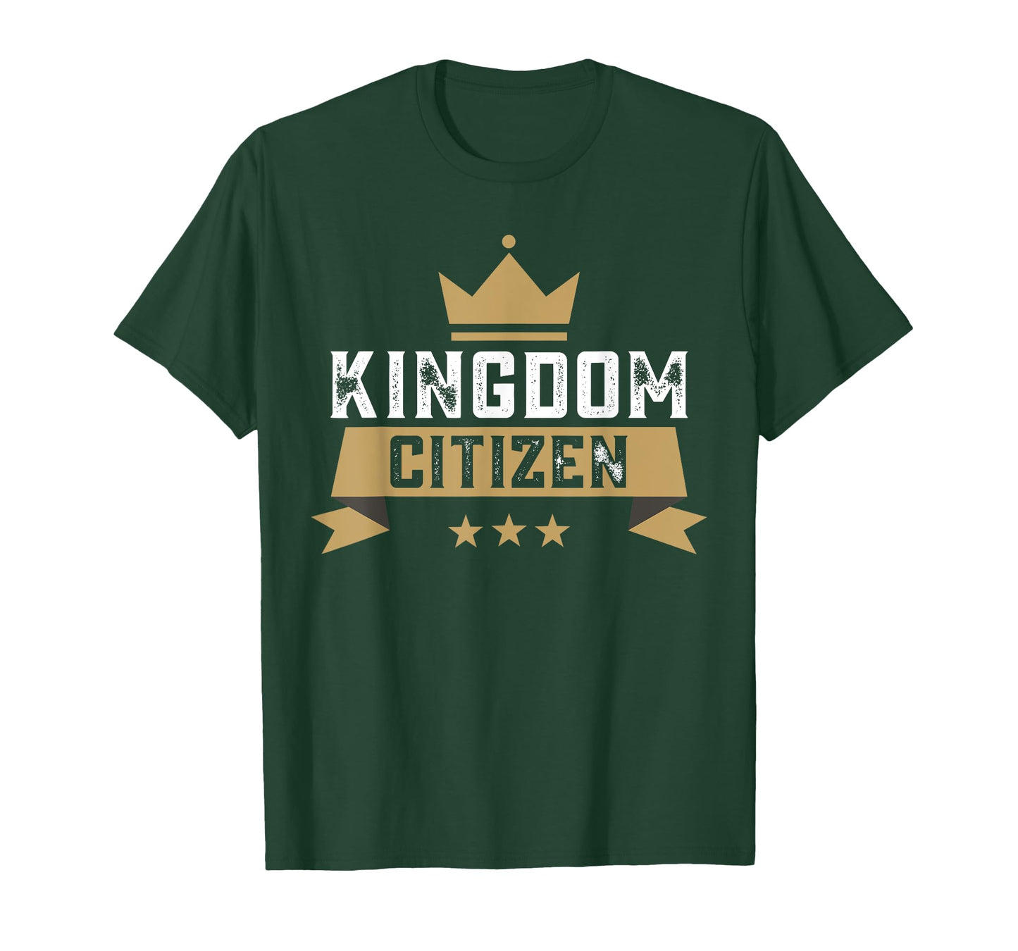 Kingdom Citizen Jesus Our Crowned King Heaven Citizenship T-Shirt