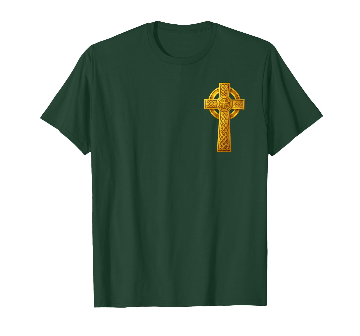 Christian Celtic Cross - Irish Viking of Christ T-Shirt