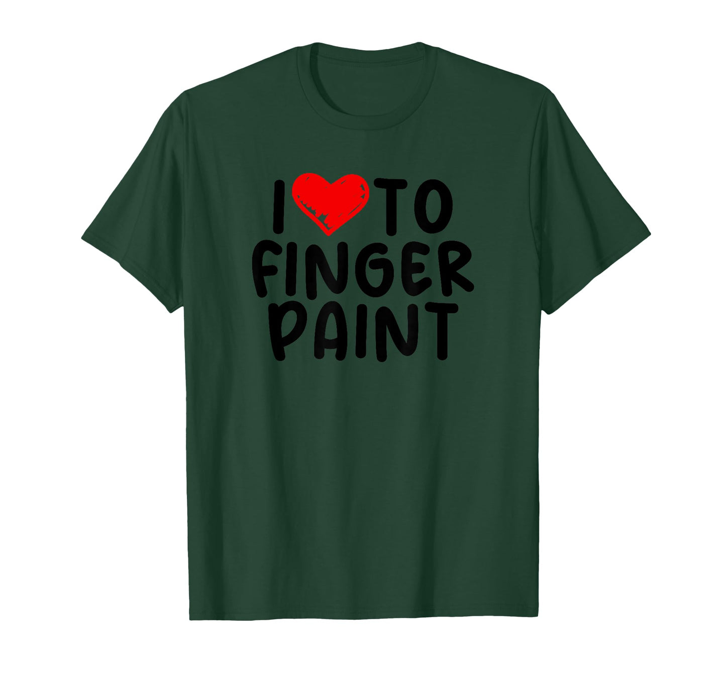 Funny Men's Raunchy Vulgar Couples I Love To Finger Paint T-Shirt