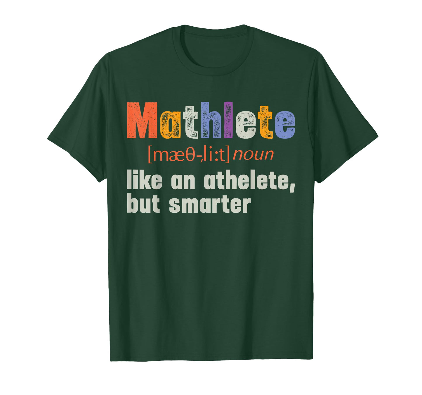 Math Teacher Funny Quote Mathlete Mathematician T-Shirt