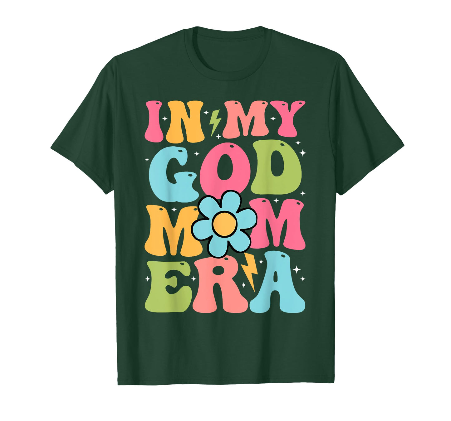 In My God Mom Era Jesus Christian Religious Mother's Day T-Shirt