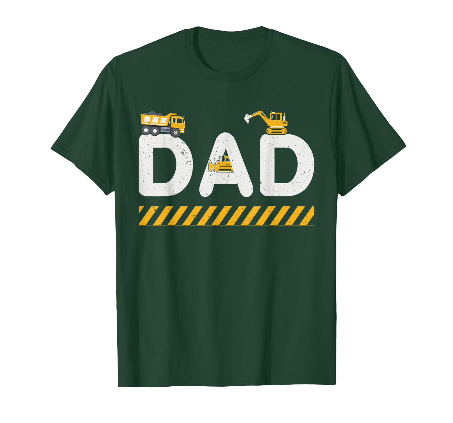 Excavator Dad Father's Day Construction Father Birthday T-Shirt