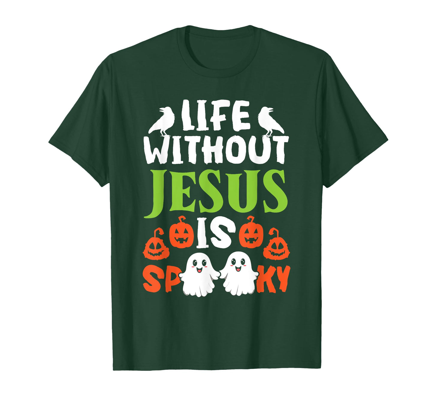 Christian Halloween Jesus Christ Trick Or Treat Christianity T-Shirt