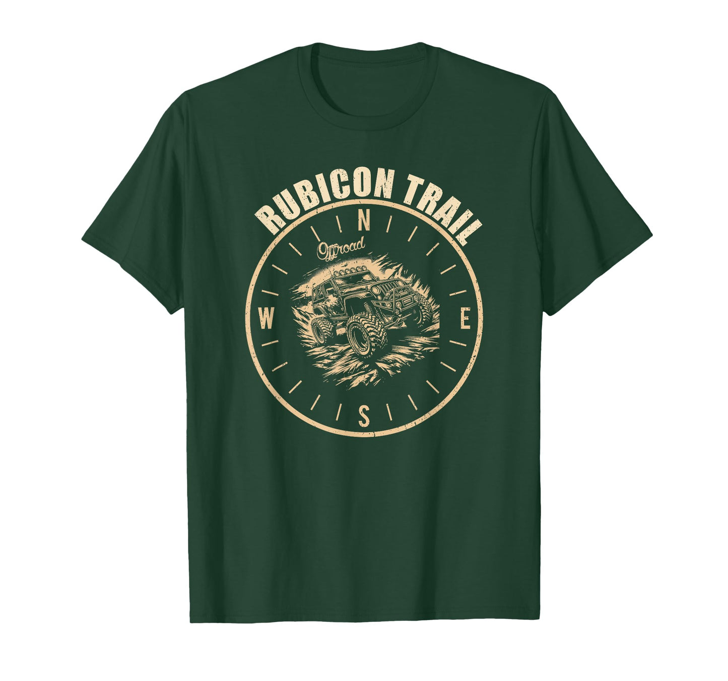 Rubicon Trail 4x4 Offroad Enthusiast Outdoor Adventure T-Shirt