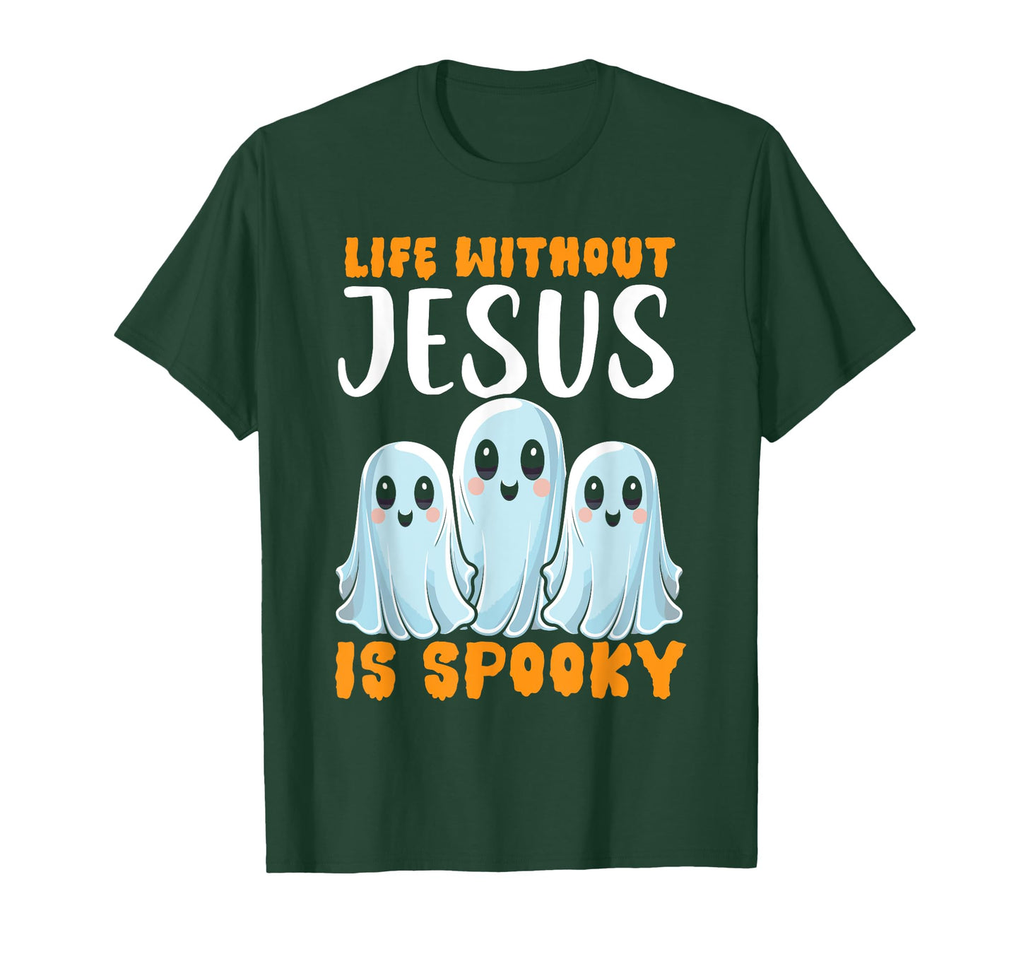 Christian Halloween Jesus Christ Trick Or Treat Christianity T-Shirt