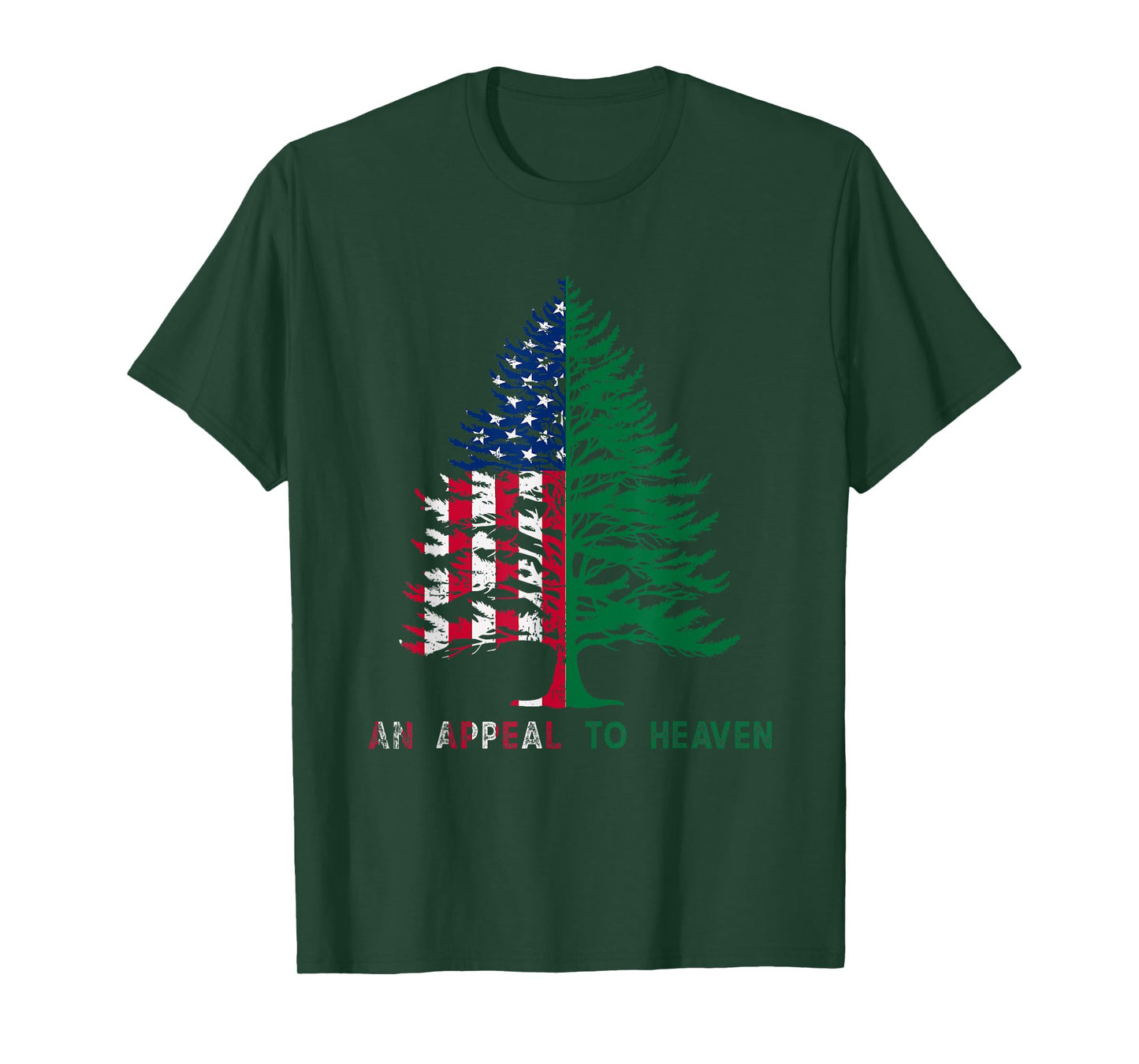 4th of July An Appeal To Heaven Flag Pine Tree Flag T-Shirt for Women Men