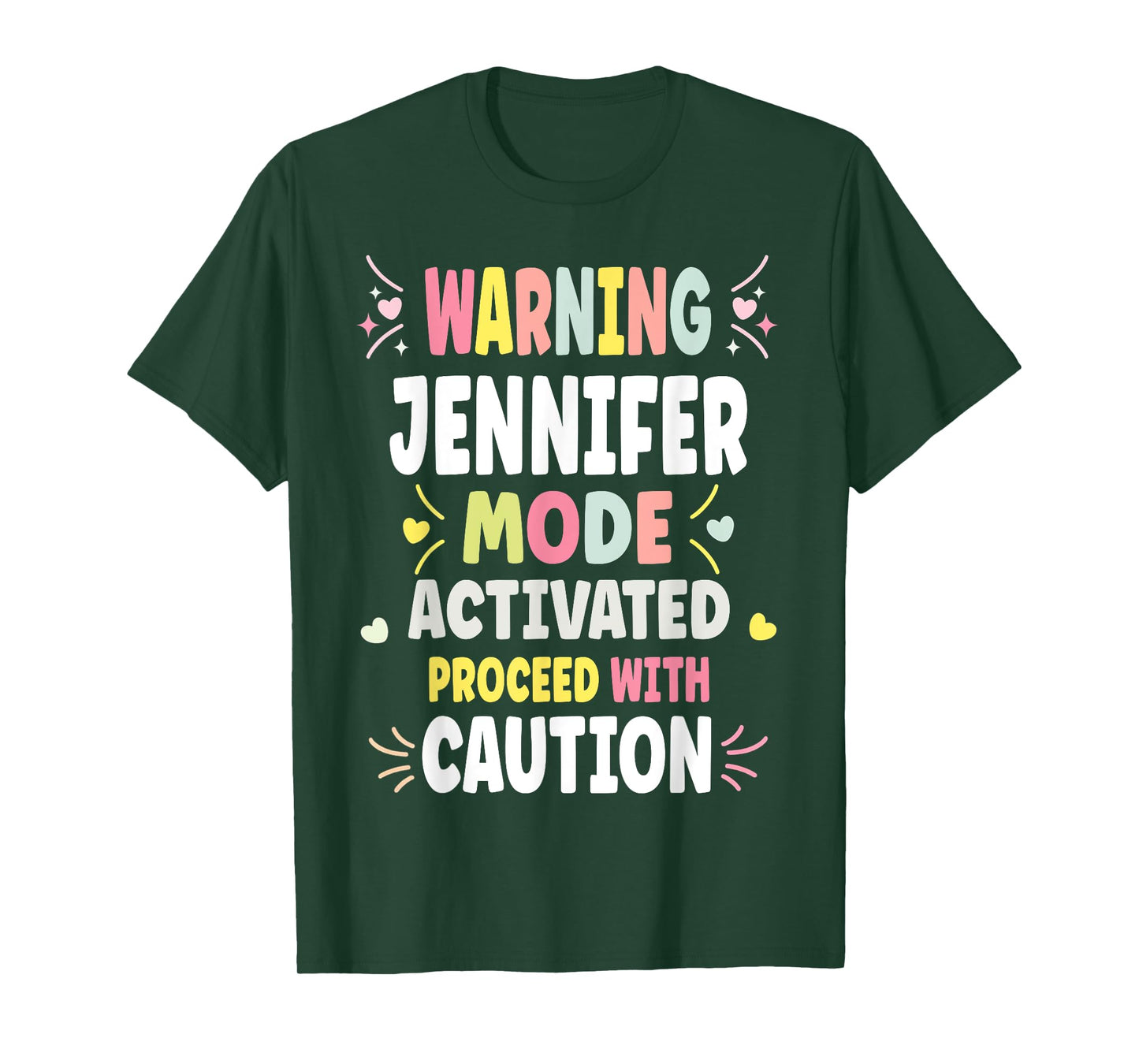 JENNIFER Personalized Women's Gift Custom JENNIFER T-Shirt