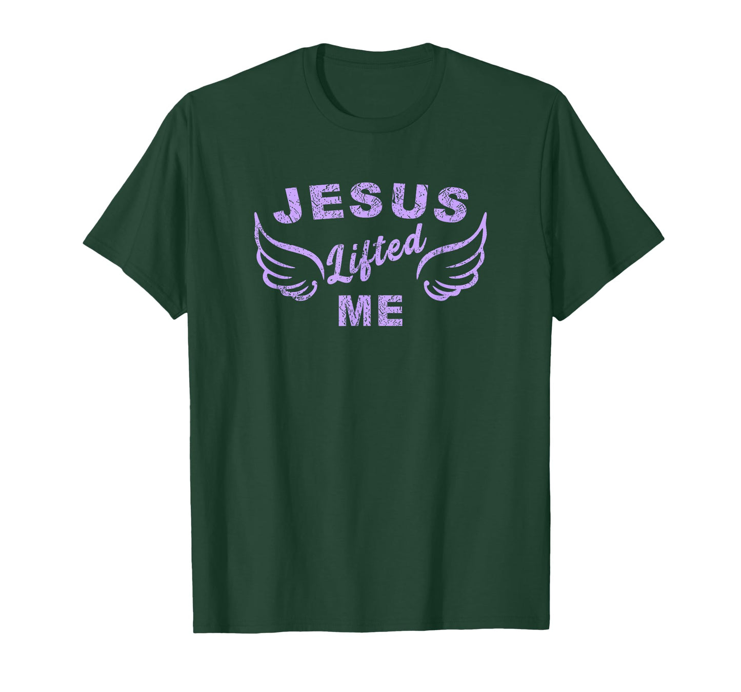 Jesus Lifted Me - Christian Faith Based Edgy T-Shirt