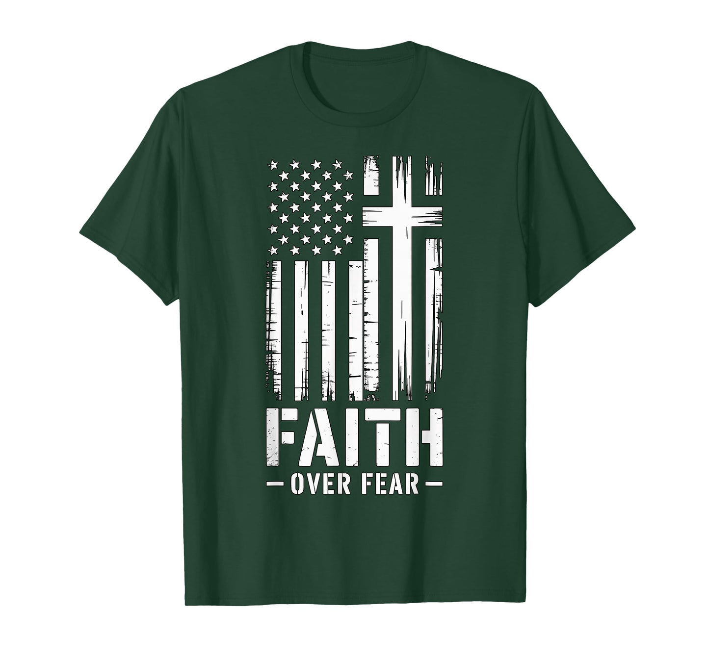 Faith Over Fear Christian T-Shirt